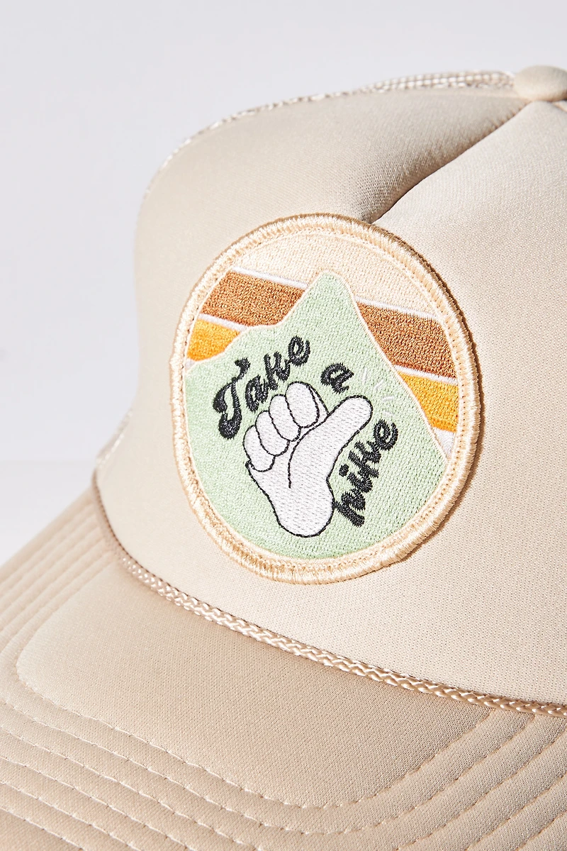 Friday Feelin Take A Hike Trucker Hat