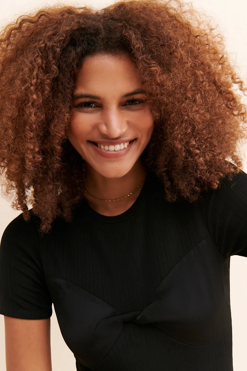 NSR Twist Front Bodysuit