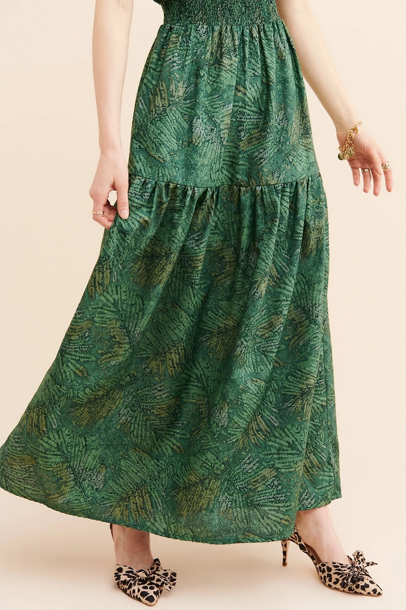De La Fe Coqueta Maxi Dress