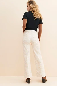 PTCL Printed Corduroy Pants