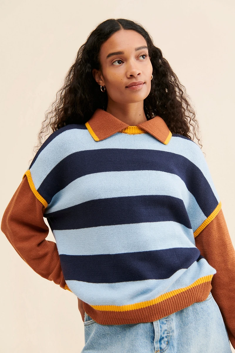 Callahan Archie Striped Pullover