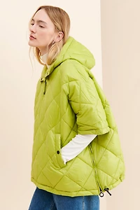 Noize Kiera Quilted Poncho