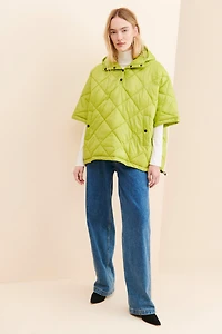 Noize Kiera Quilted Poncho