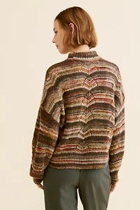 RD Style Mixed Stripe Pullover