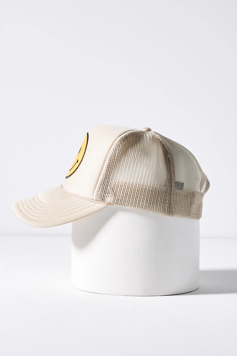 Ascot + Hart Happy Trucker Hat