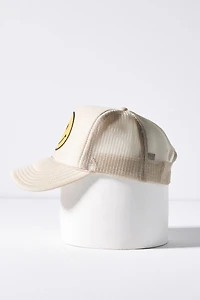 Ascot + Hart Happy Trucker Hat