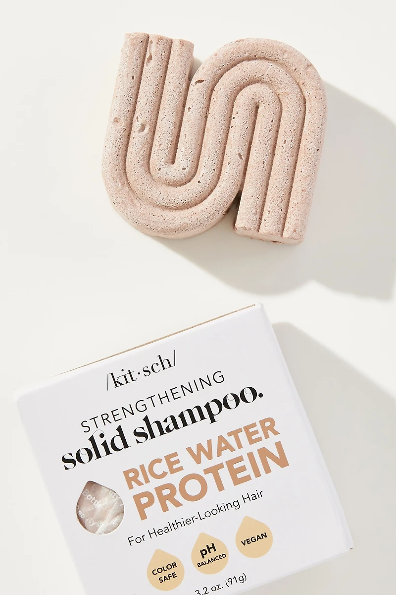 KITSCH Rice Water Protein Strengthening Shampoo Bar