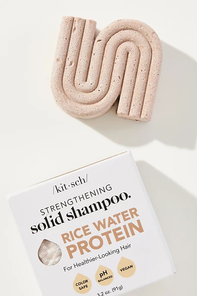 KITSCH Rice Water Protein Strengthening Shampoo Bar