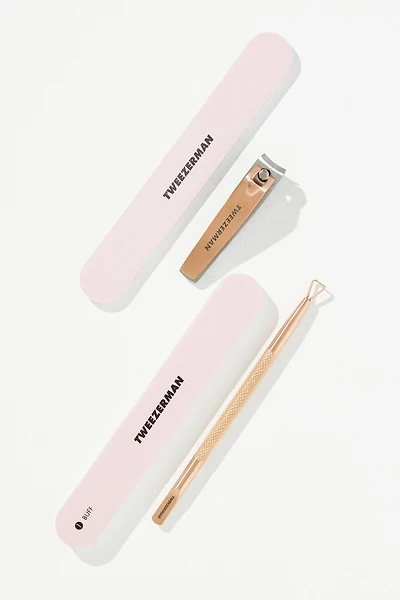 Tweezerman Rose Gold Manicure Set
