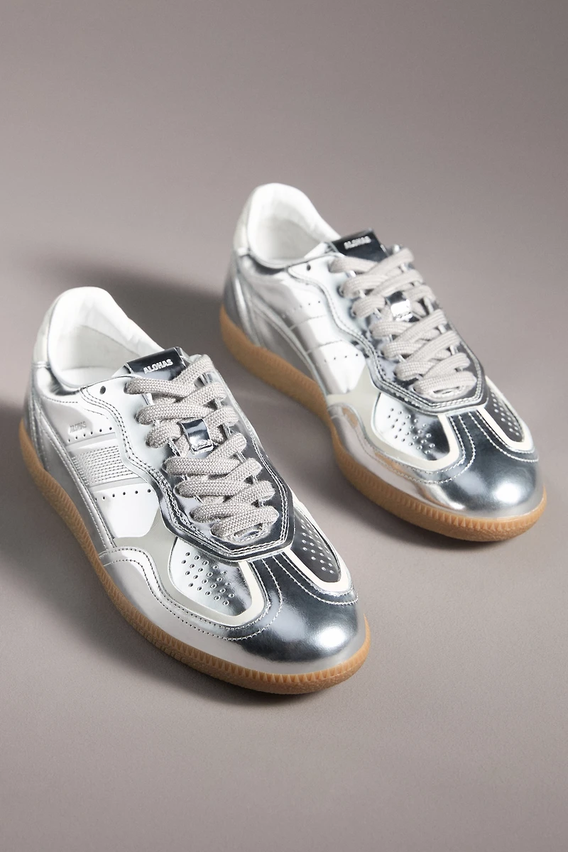 ALOHAS Tb.490 Rife Shimmer Silver Sneakers