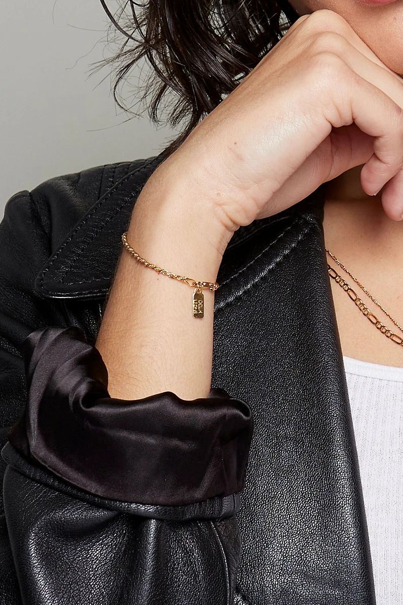 Deux Lions Jewelry Baby Eternal Link Bracelet