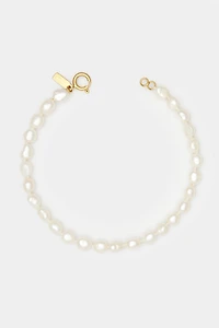 Deux Lions Jewelry Natural Keshi Pearl Anklet