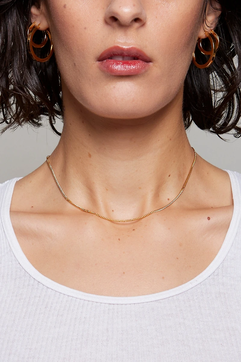 Deux Lions Jewelry Baby Cuban Link Chain