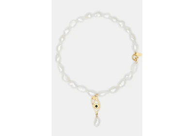 Deux Lions Jewelry Resin Inès Pearl Necklace