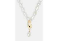 Deux Lions Jewelry Resin Inès Pearl Necklace