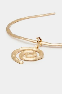 Deux Lions Jewelry Sacred Spiral Choker