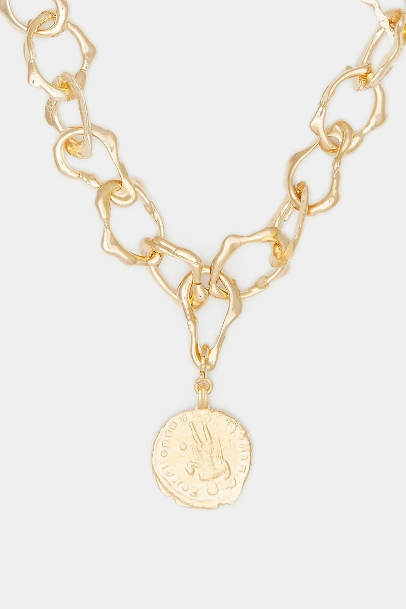 Deux Lions Jewelry Terra Crafted Choker with Sophia Charm