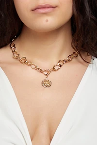 Deux Lions Jewelry Terra Crafted Choker with Sophia Charm
