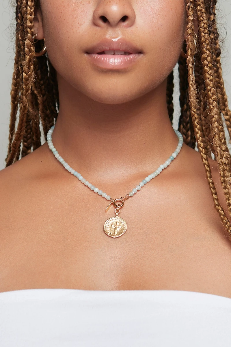 Deux Lions Jewelry Fairymoss Reversible Necklace
