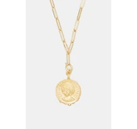 Deux Lions Jewelry Sophia Charm on Cairo Link Chain