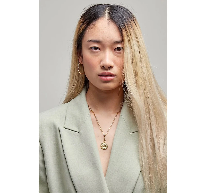 Deux Lions Jewelry Sophia Charm on Cairo Link Chain