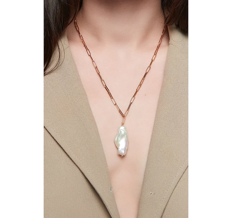 Deux Lions Jewelry Luna Baroque Necklace