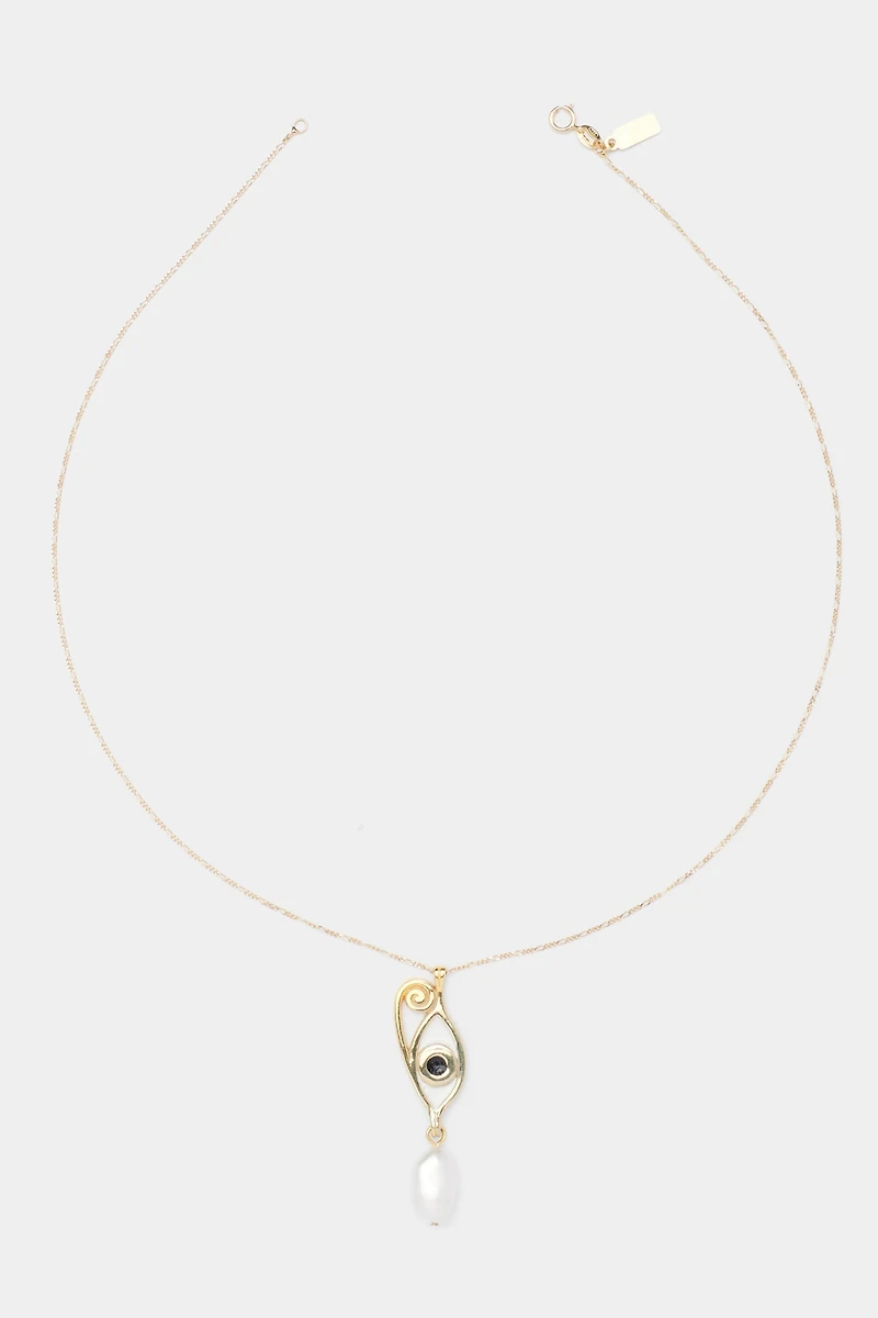 Deux Lions Jewelry Resin Ayla Pearl Necklace