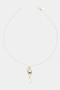 Deux Lions Jewelry Resin Ayla Pearl Necklace