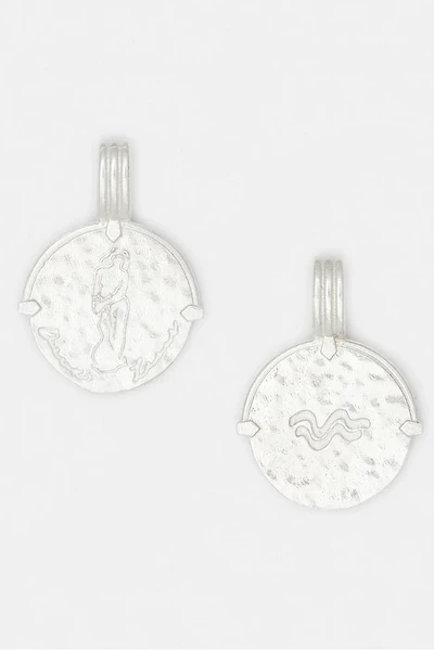 Deux Lions Jewelry Sterling Silver Zodiac Necklace