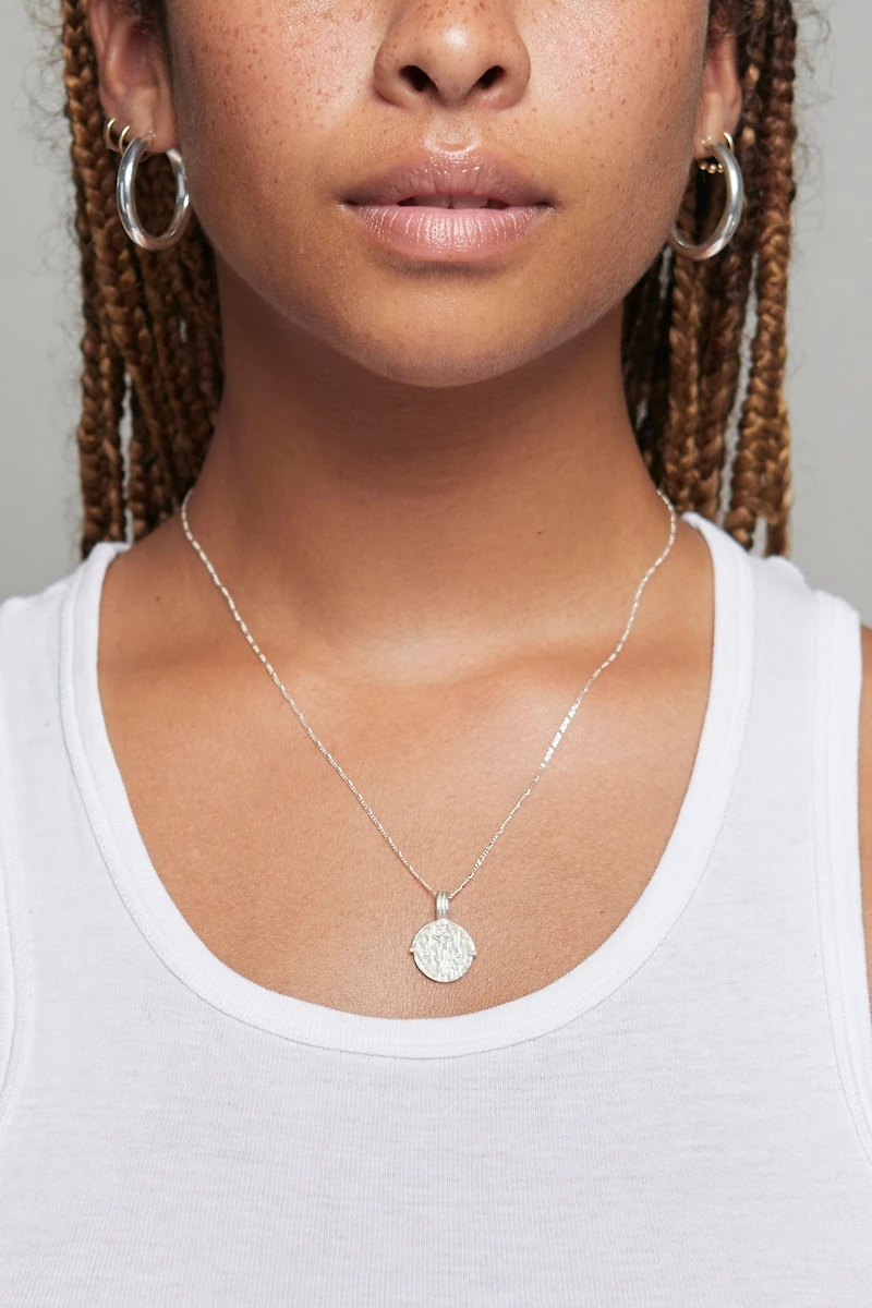 Deux Lions Jewelry Sterling Silver Zodiac Necklace