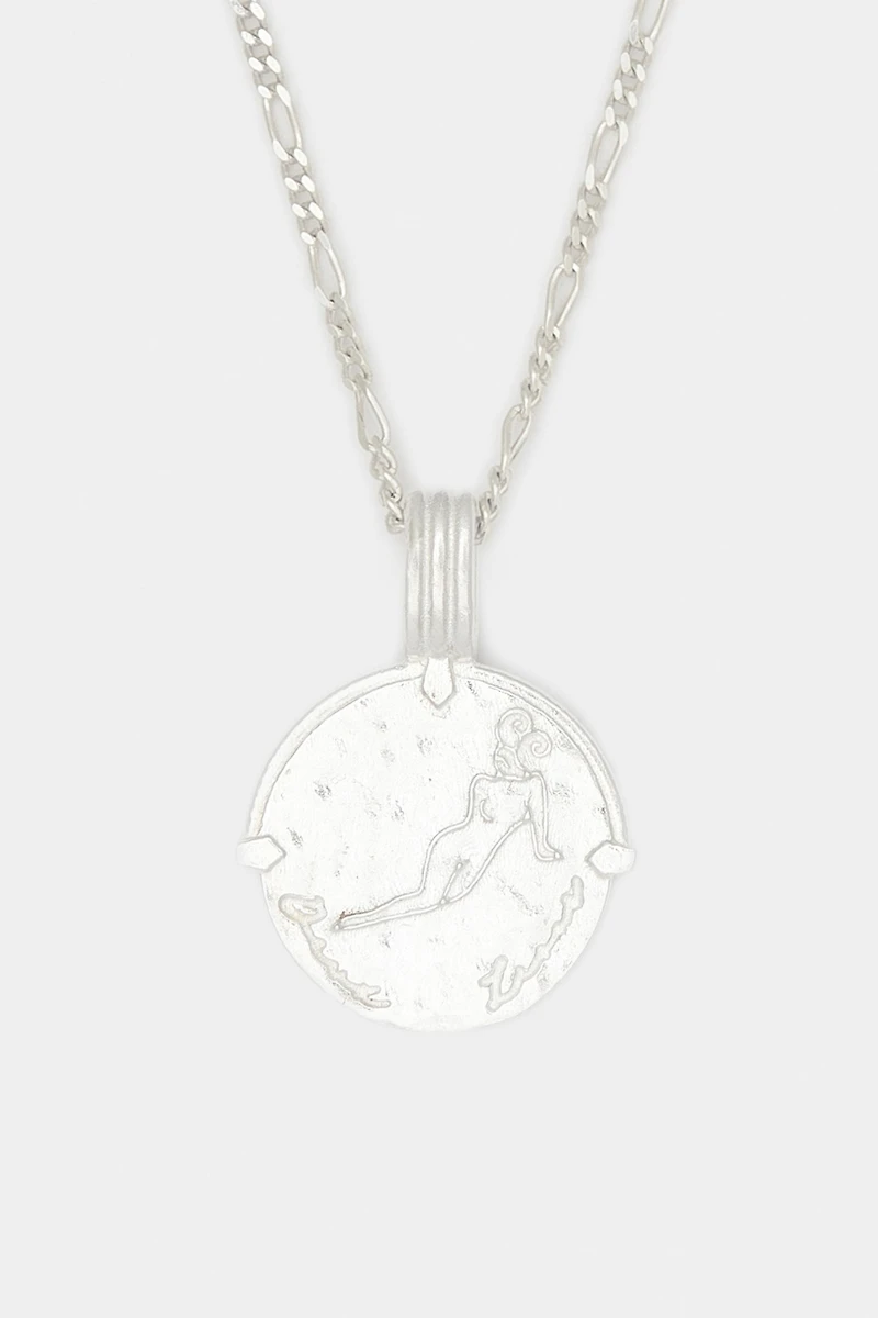 Deux Lions Jewelry Sterling Silver Zodiac Necklace