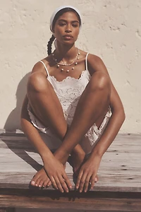 Spaced Pearl Delicate Necklace