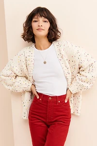 Sisters. Speckled Cardigan