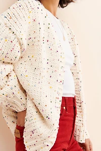 Sisters. Speckled Cardigan