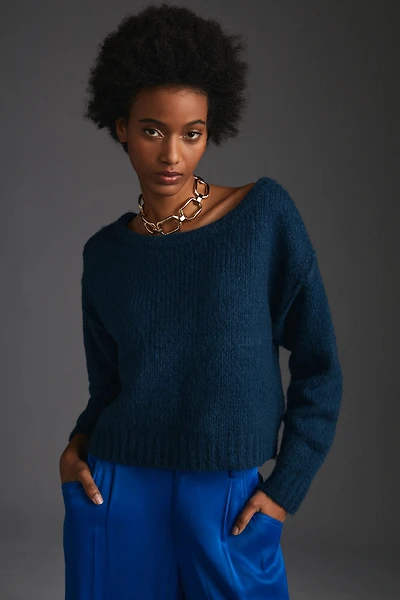 Maeve Boatneck Knit Sweater