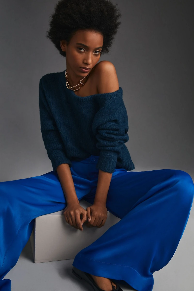 Maeve Boatneck Knit Sweater