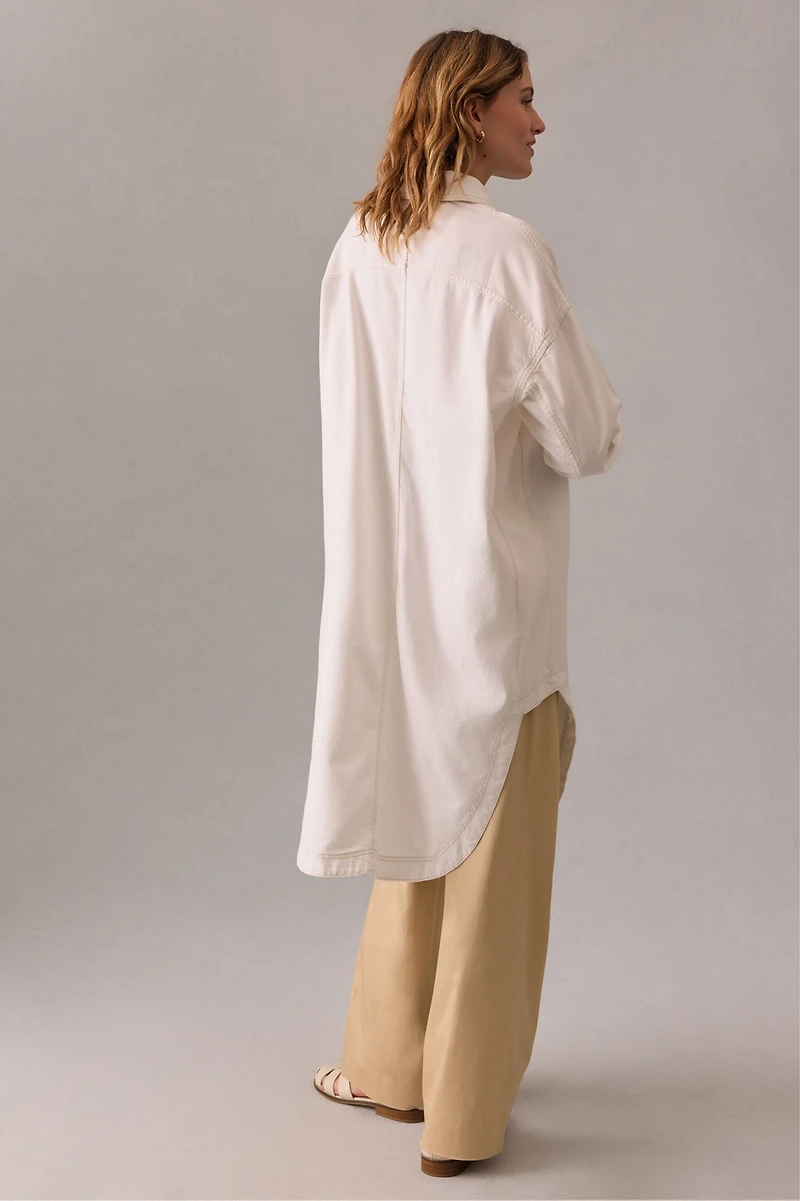 Pilcro Oversized Denim Shirt Jacket