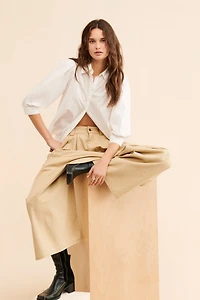 FARM Rio Low-Waisted Pleated Trousers