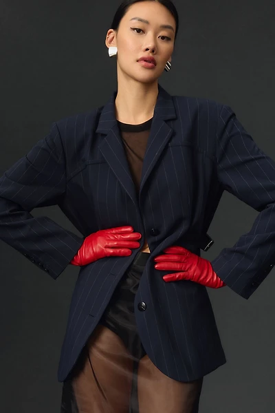 Maeve The Oversized Avery Belted Blazer