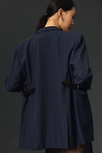 Maeve The Oversized Avery Belted Blazer