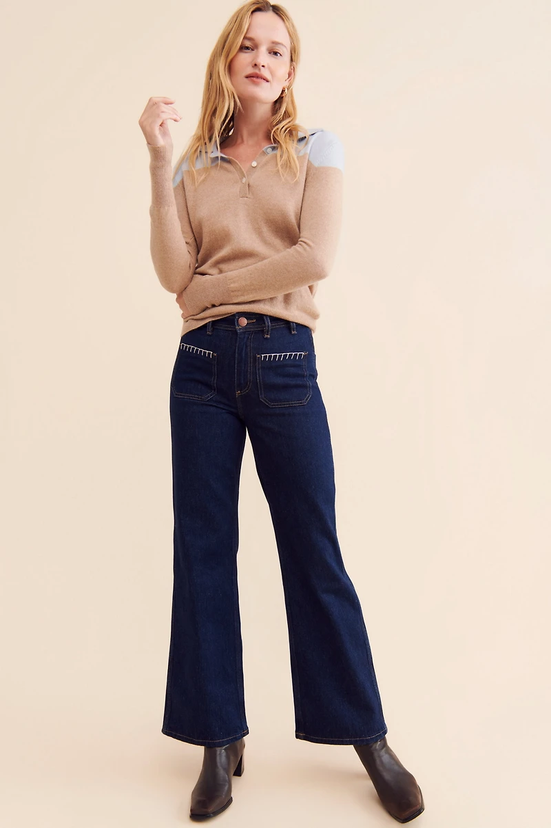 Seventy Mochi Patched Pocket Mabel Jeans