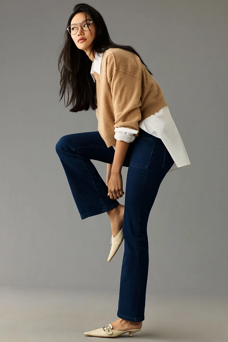 Pilcro The Icon Low-Rise Flare Jeans