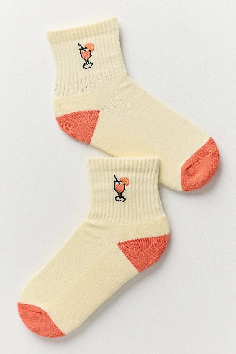 Daily Practice by Anthropologie Athletic Icon Socks
