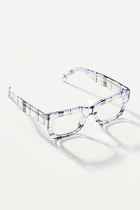 I-SEA Lila Clear Gold Wire Readers