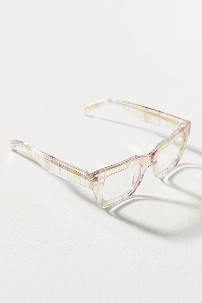 I-SEA Lila Clear Gold Wire Blue Light Readers