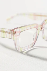 I-SEA Lila Clear Gold Wire Blue Light Readers