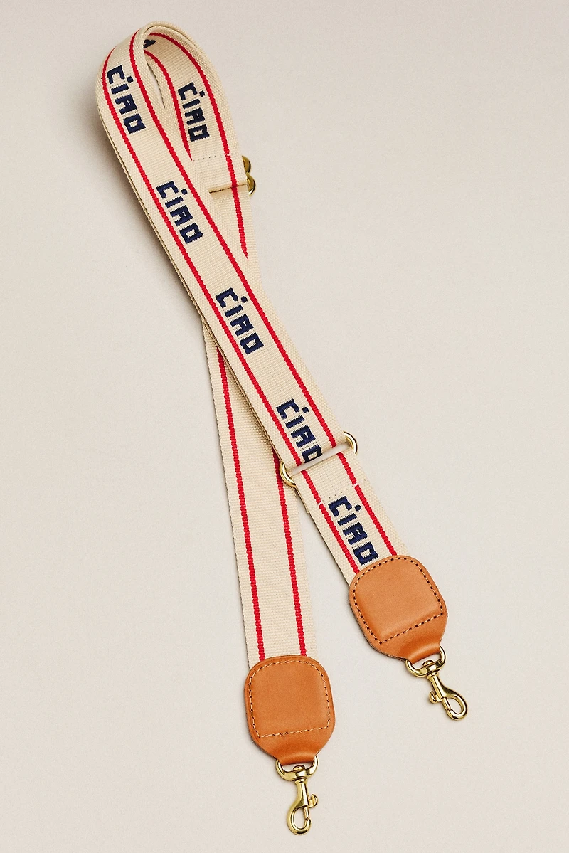 Clare V. Adjustable Webbing Bag Strap