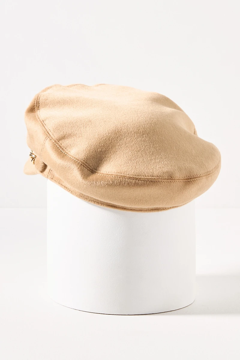 Eugenia Kim Marina Cashmere Newsboy Cap