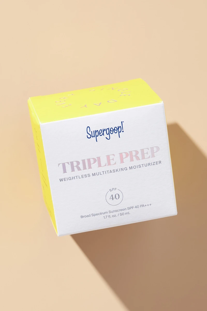 Supergoop! SPF 40 Triple Prep Daily Moisturizer