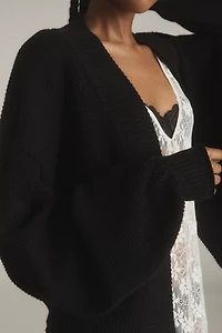 The Livvy Waffle Knit Cardigan by Flat White